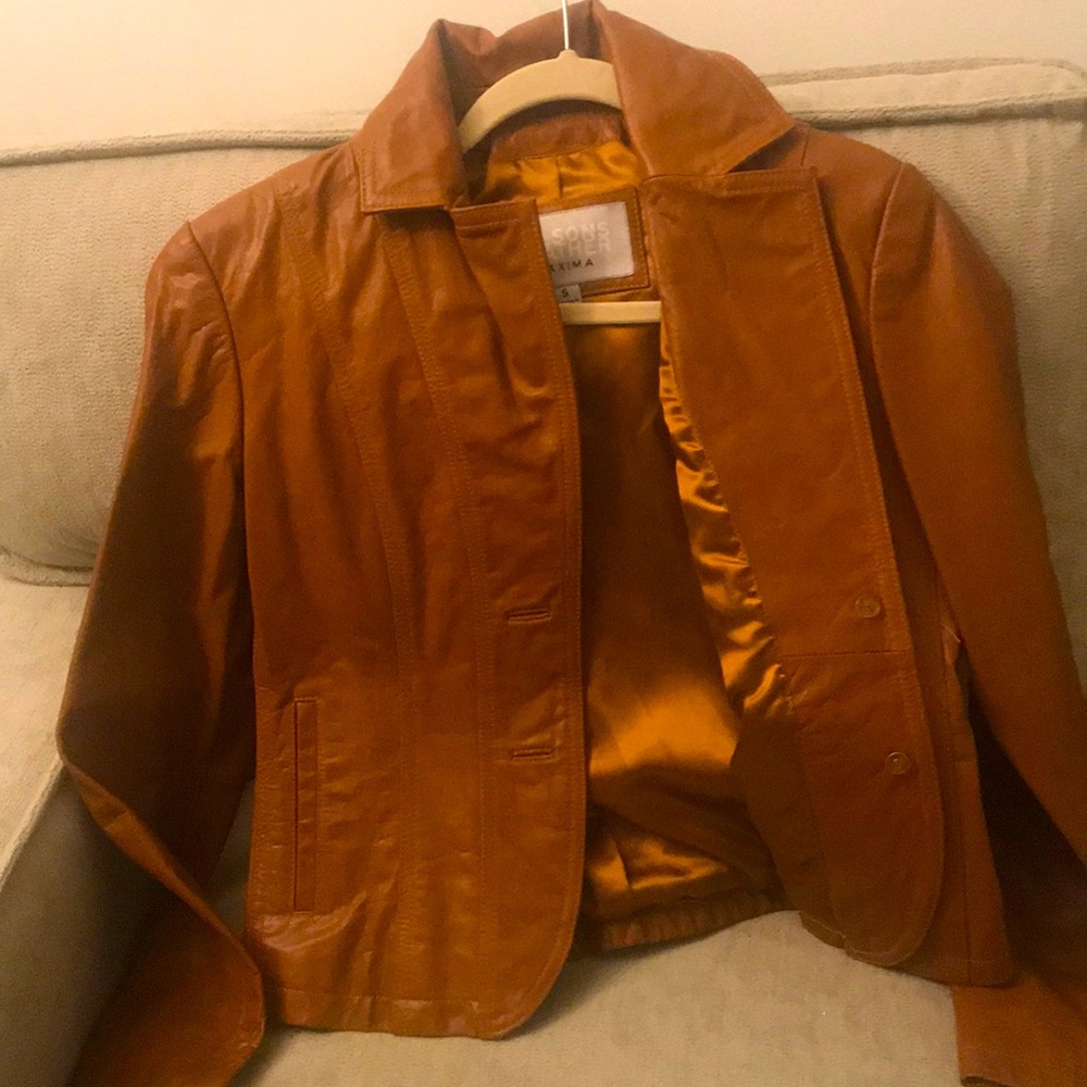 Wilson leather jacket size small